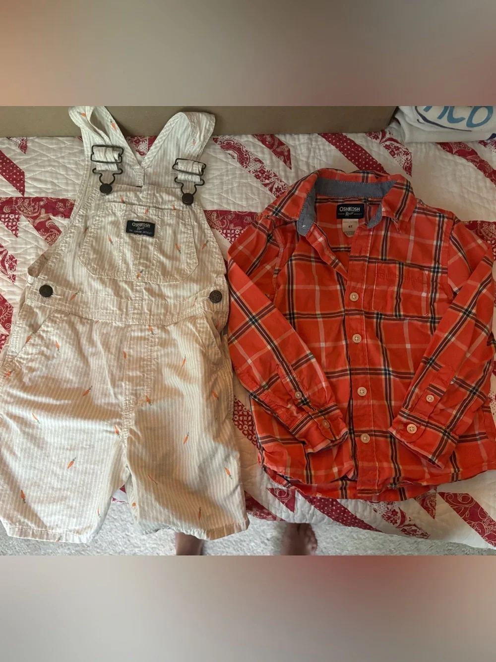 Set of 2 OshKosh Boys’ 4T Items